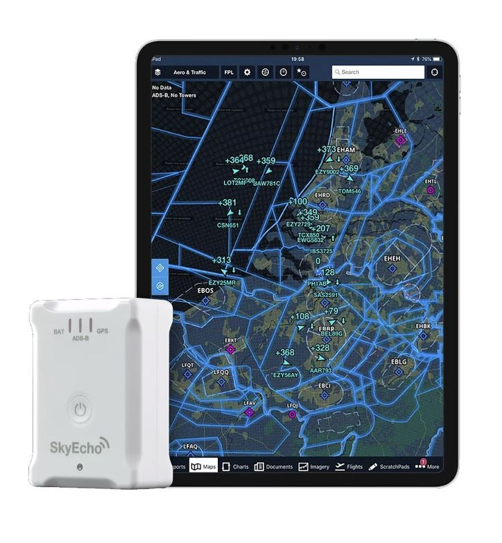 uAvionix SkyEcho II - ADS-B IN/OUT mit FLARM