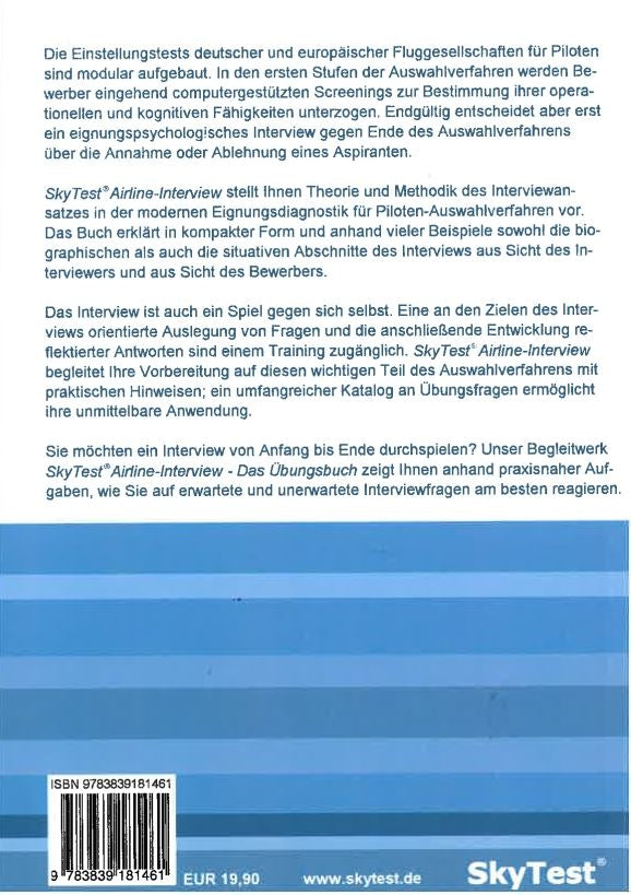 Airline Interview - Skytest