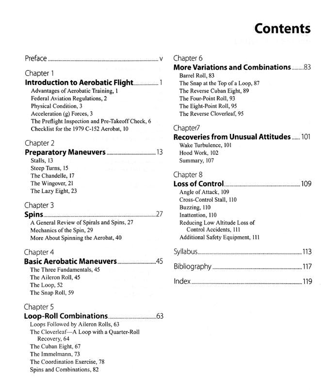 The Basic Aerobatic Manual, 3rd