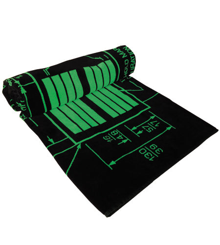 Strandtuch "Runway Markings"-ROGERS DATA