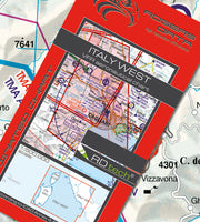 Sichtflugkarte Italien West 2026-ROGERS DATA