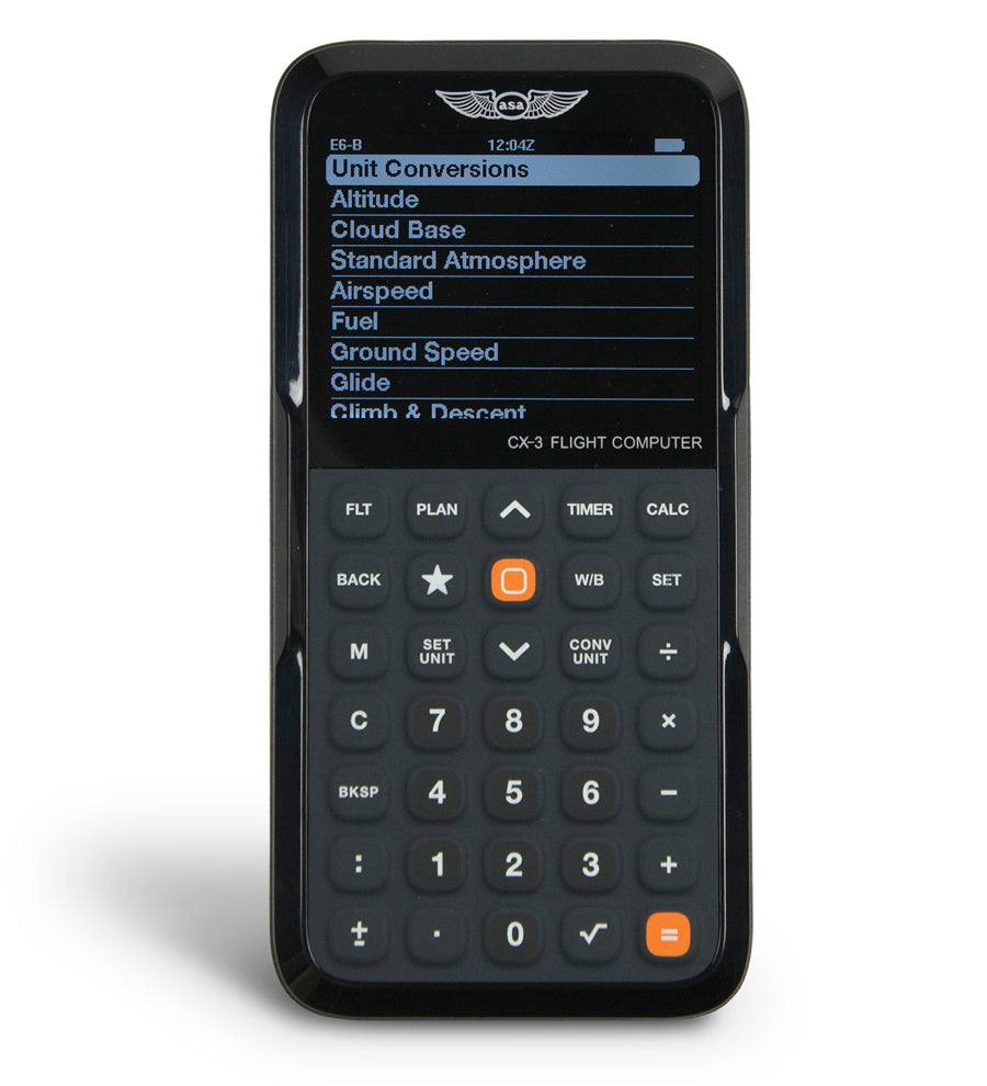 CX-3 Flugcomputer - ASA