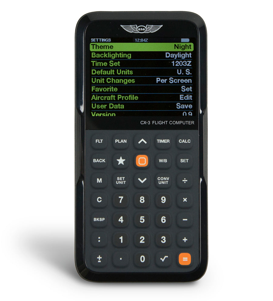 CX-3 Flugcomputer - ASA