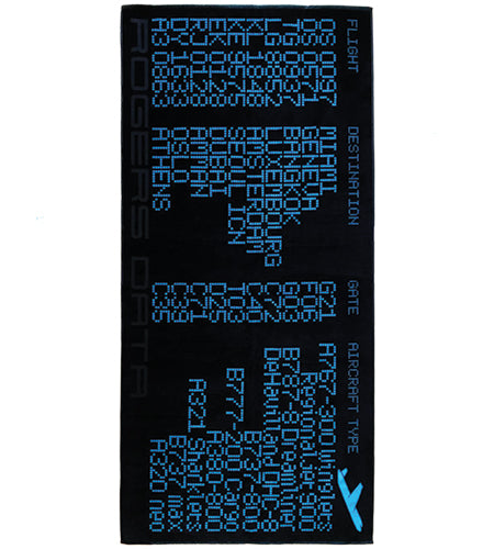 Strandtuch "Departure Screen"-ROGERS DATA