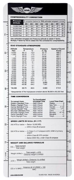 E6-B Slide-ASA