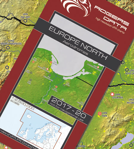 Flugplatzkarte Europa Nord - ROGERS DATA
