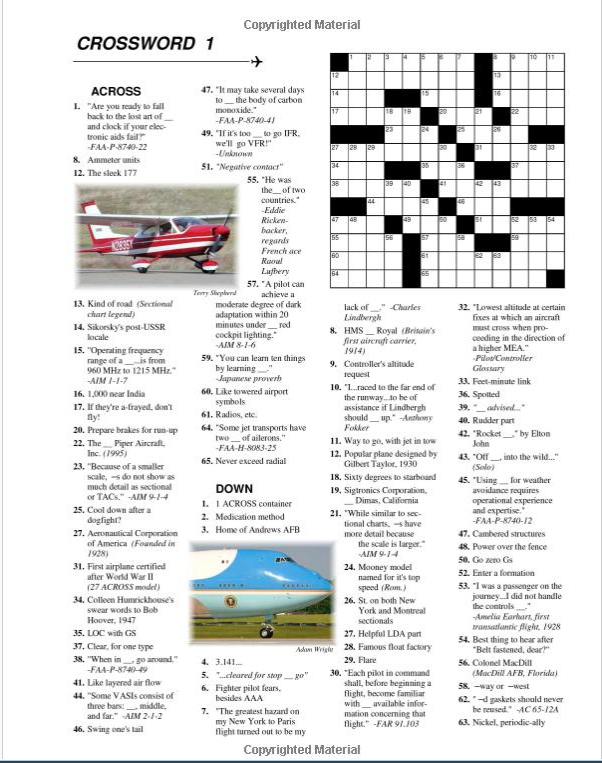 Crosswords for Pilots-ASA