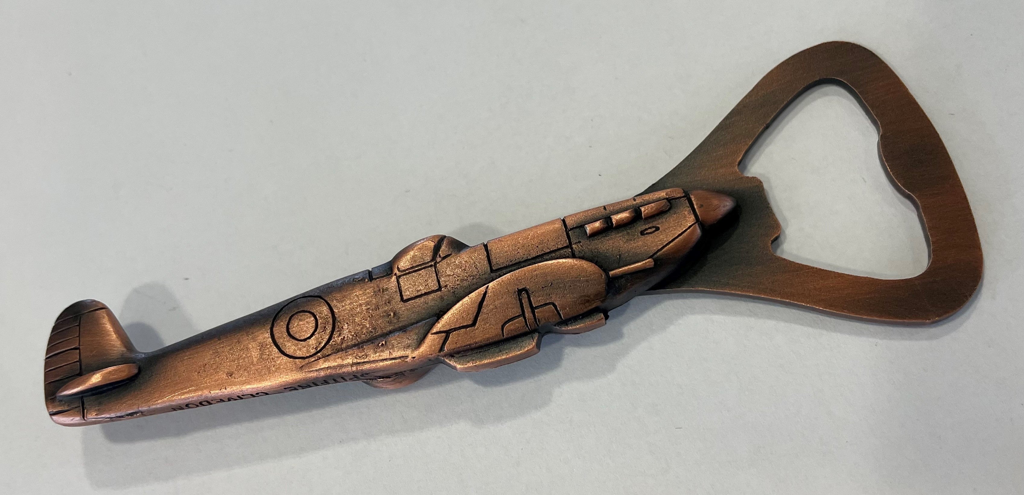 Flaschenöffner Spitfire kupfer