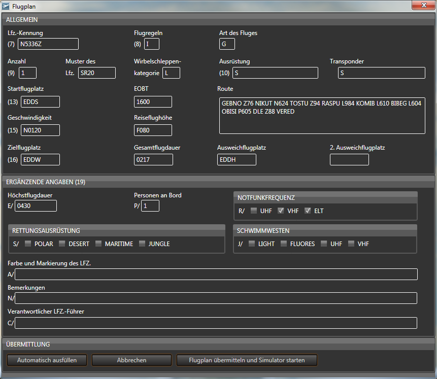 IFR Sprechfunksimulator (Download-Version)