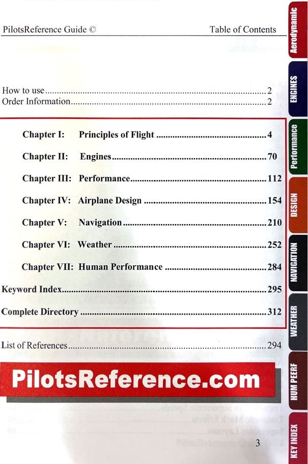 Pilots Reference Guide