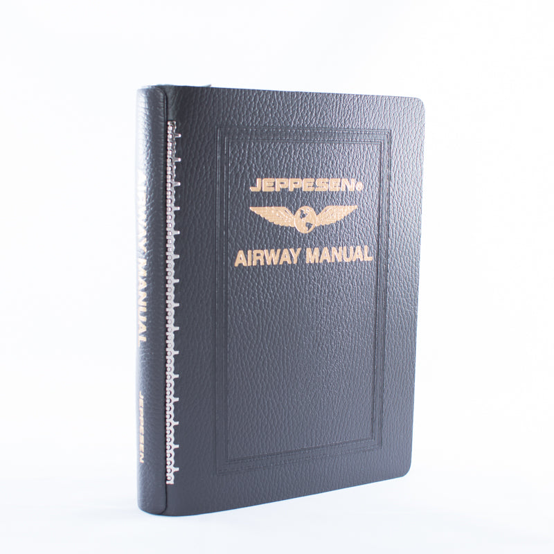 Jeppesen BB-1 IFR-Lederordner, 1 Zoll