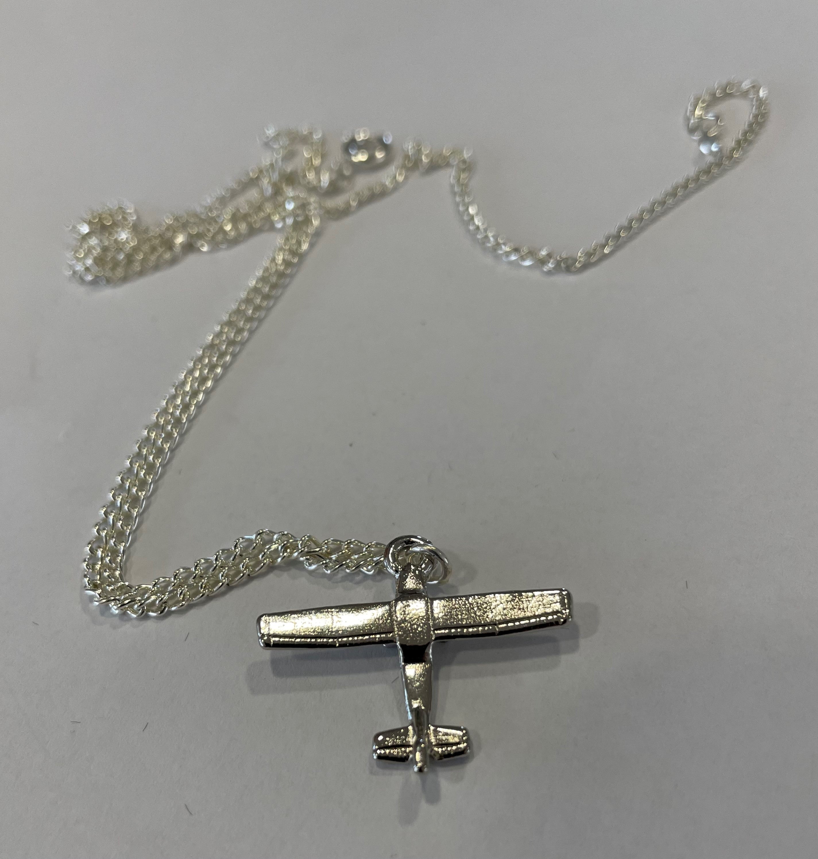 Halskette Cessna Nickel