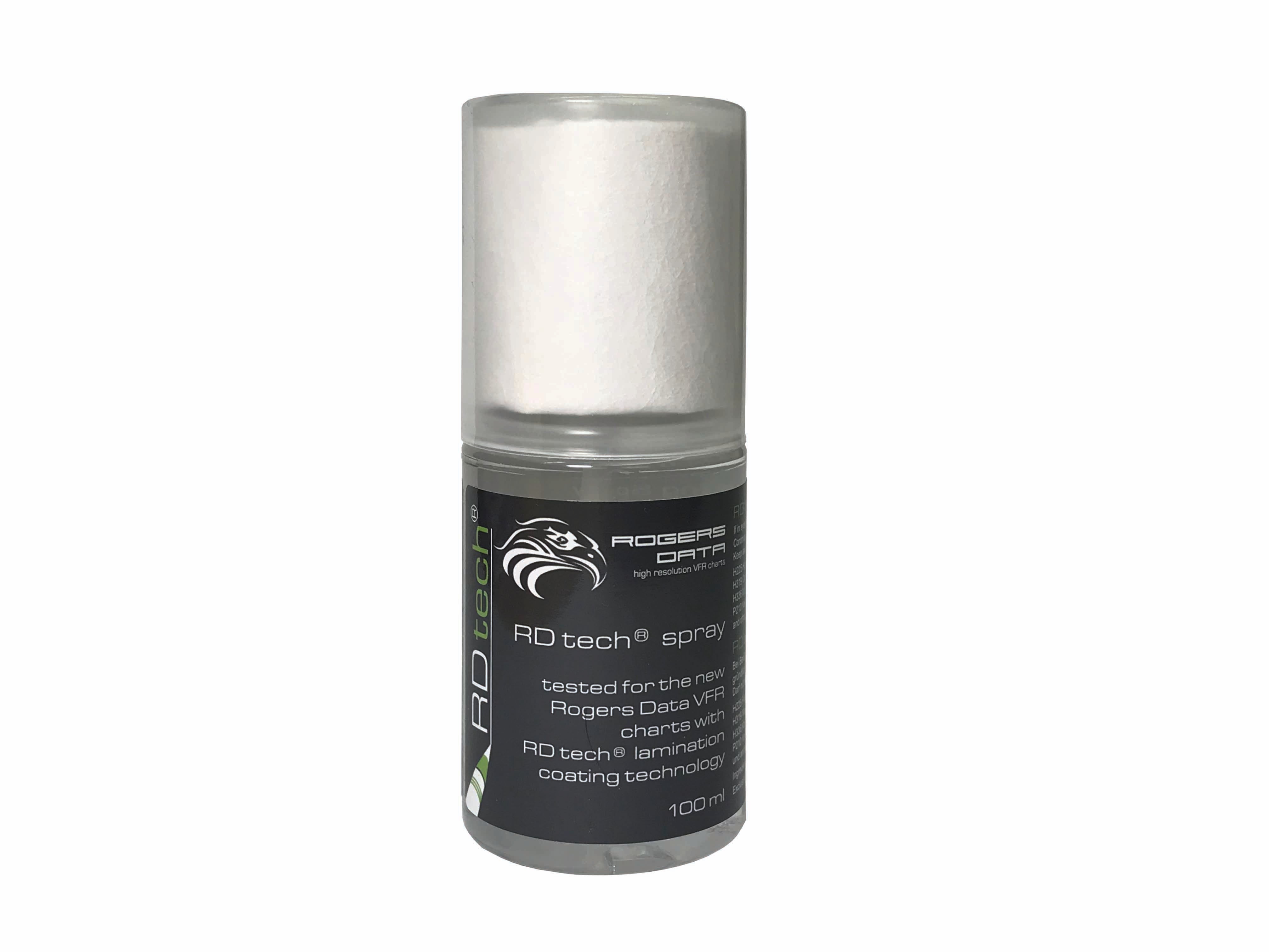 Reinigungsspray für Rogers Data VFR Karten