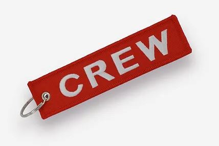 Schlüsselanhänger Crew-rot