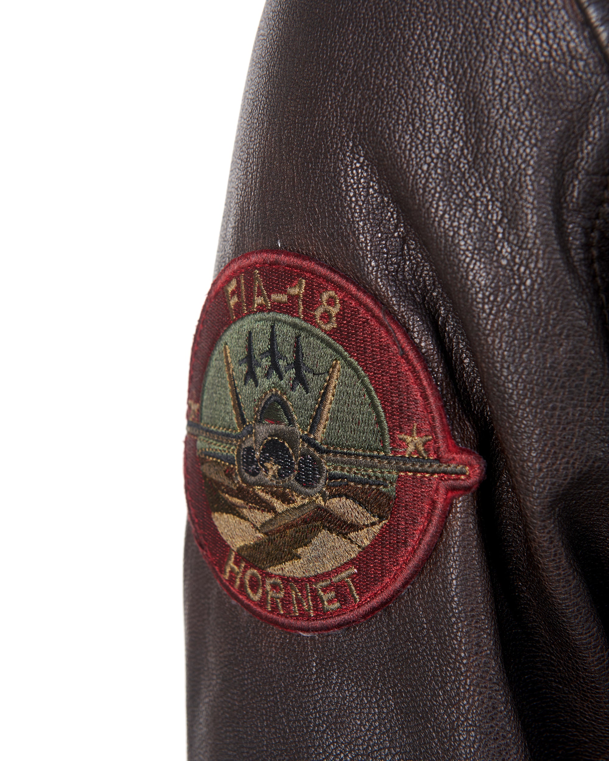 Top Gun Seabees Lederjacke