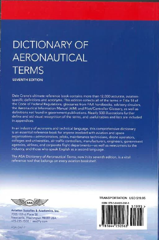 Dictionary of Aeronautical Terms - ASA