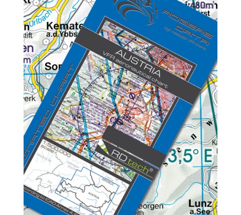 Sichtflugkarte Österreich 2022-ROGERS DATA