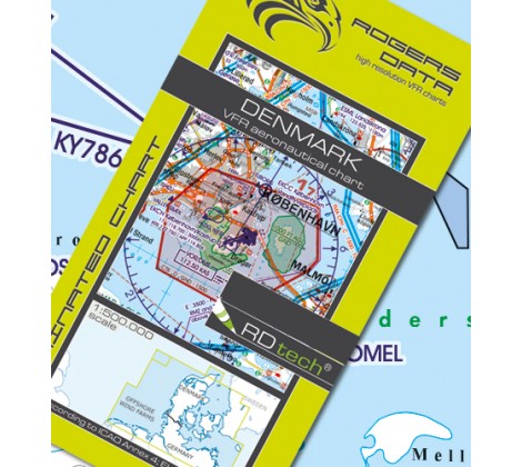Sichtflugkarte Dänemark 2022-ROGERS DATA