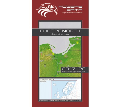 Flugplatzkarte Europa Nord - ROGERS DATA