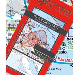Sichtflugkarte Italien Zentrum 2023-ROGERS DATA
