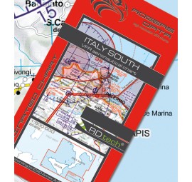 Sichtflugkarte Italien Süd 2023-ROGERS DATA