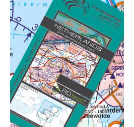 Sichtflugkarte Niederlande 2023- ROGERS DATA