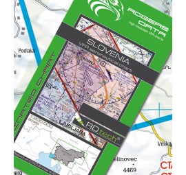 Sichtflugkarte Slowenien 2022-ROGERS DATA
