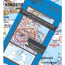 Sichtflugkarte Großbritannien Zentrum 2020 - Rogers Data