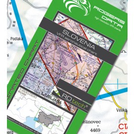 Sichtflugkarte Slowenien 2023-ROGERS DATA