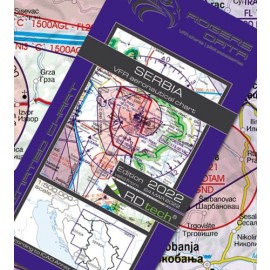 Sichtflugkarte Serbien 2022-ROGERS DATA
